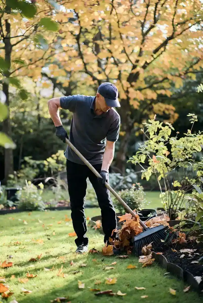 Autumn garden care