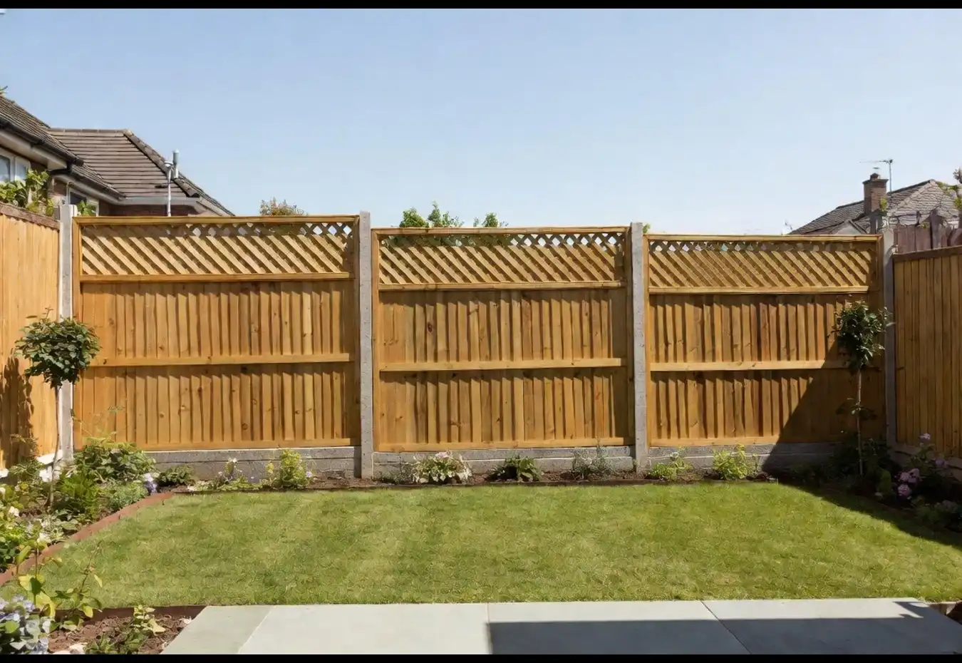 Garden fencing and outdoor improvement work by Hants Garden Care